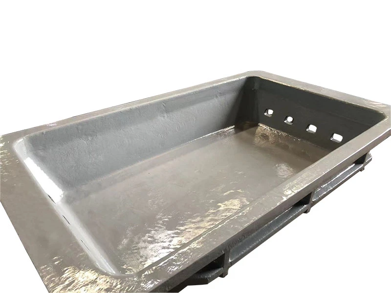 steel casting dross pan 4