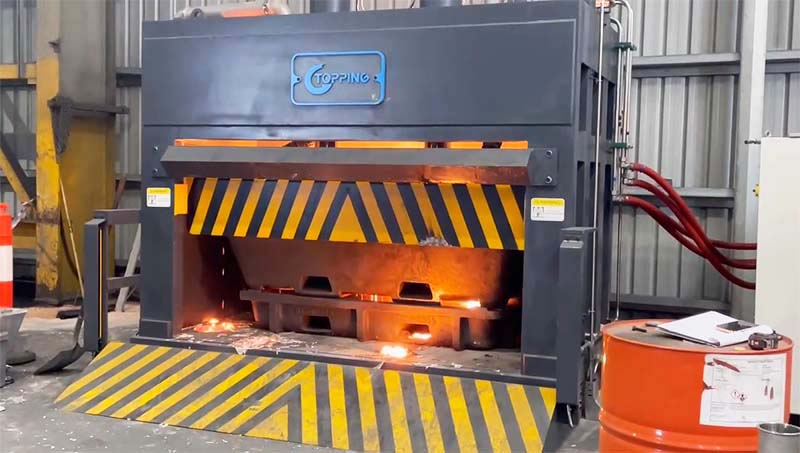 aluminum dross press