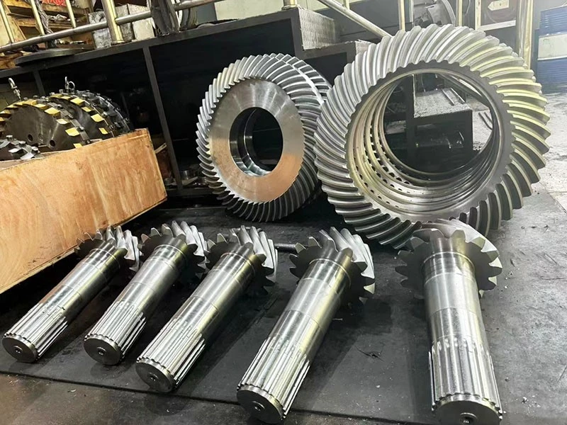 Petroleum Machinery Mixer Bevel Gear 2
